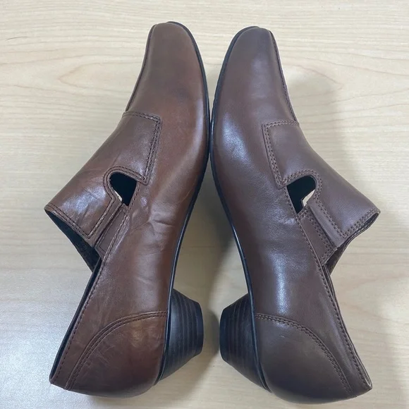 Josef Seibel Brown Leather Low Ankle Booties - Picture 5 of 9